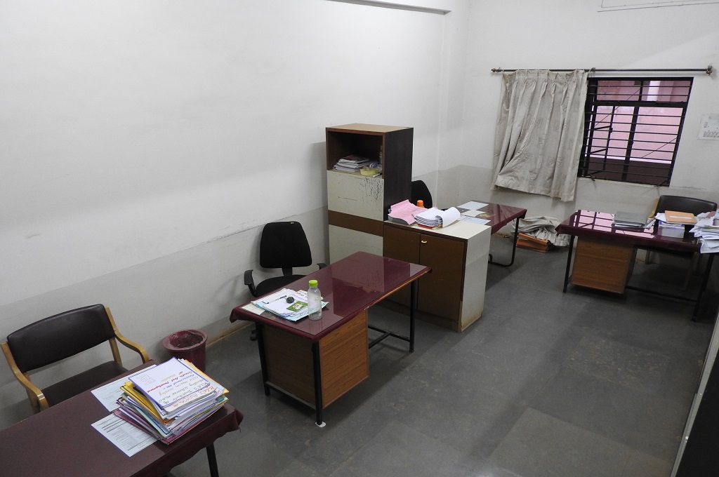 Classrooms at kle nursing college